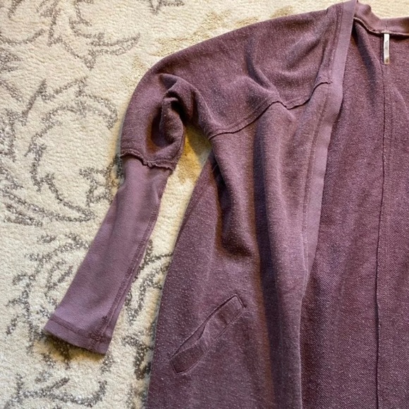 Free People Long Oversized Cardigan Sweater - Picture 7 of 8